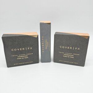 Cover Fx Total Cream Foundation (M1, M2) and Longwear Concealer (L3)